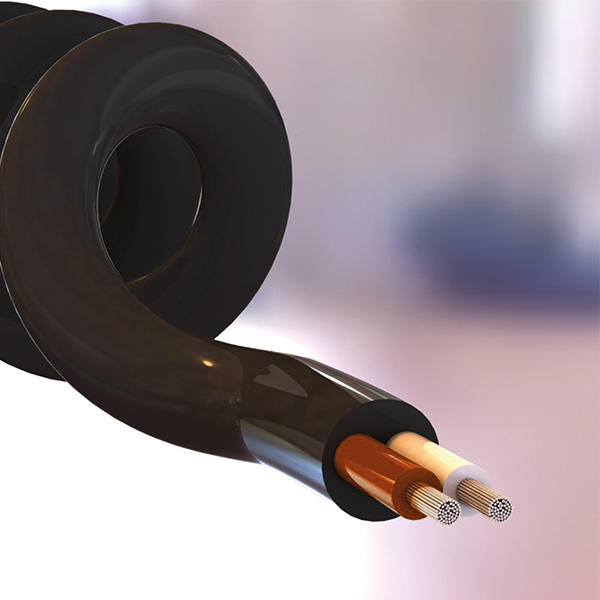 Spiral cable from Semoflex® electronic unshielded