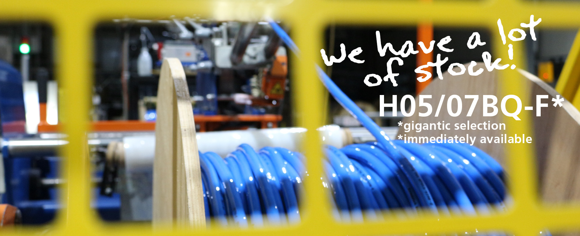 Take advantage of our big stock