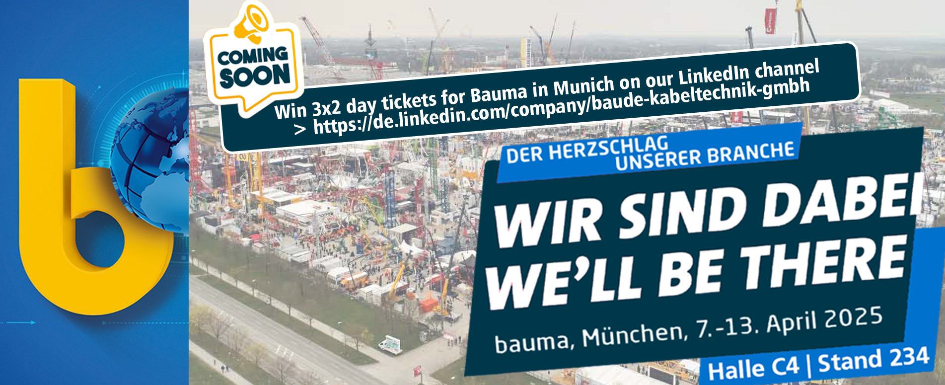 We´ll be there – Hall C4 | Booth 234